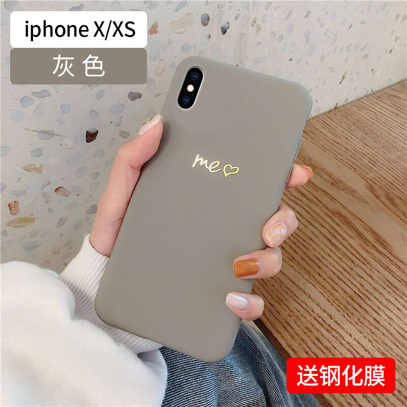 iPhonex/xs/グレー