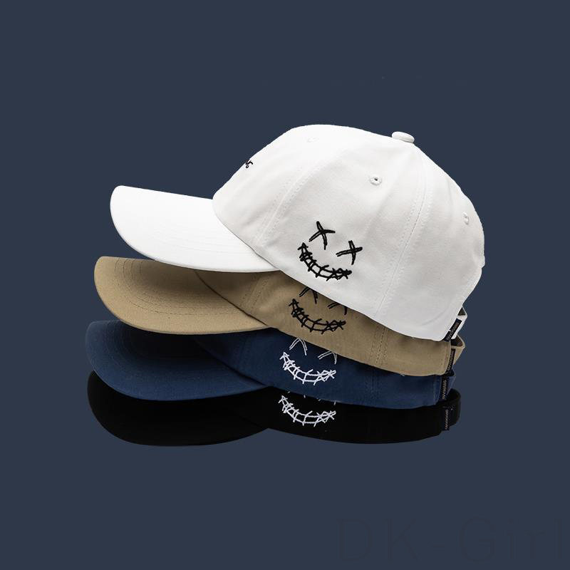 【着回し力抜群】韓国コーデ モテファッション 帽子 ファッション UVカット アルファベット 刺繍 配色 プリント 帽子