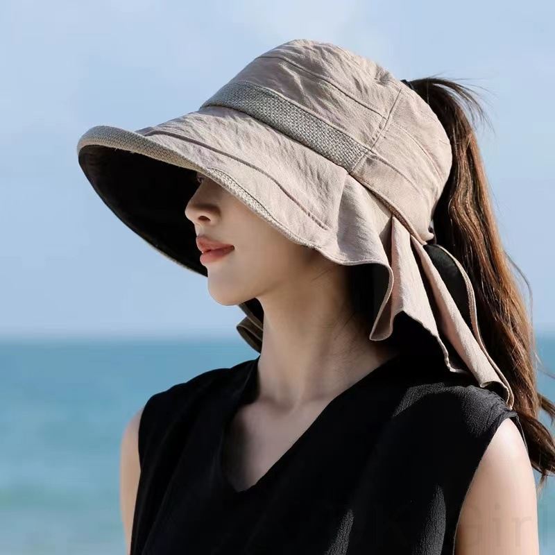 帽子 韓国ファッション オシャレ 服 夏 服 写真通り 切り替え ランダムティアード 30~40代 40~50代 20~50代 無地