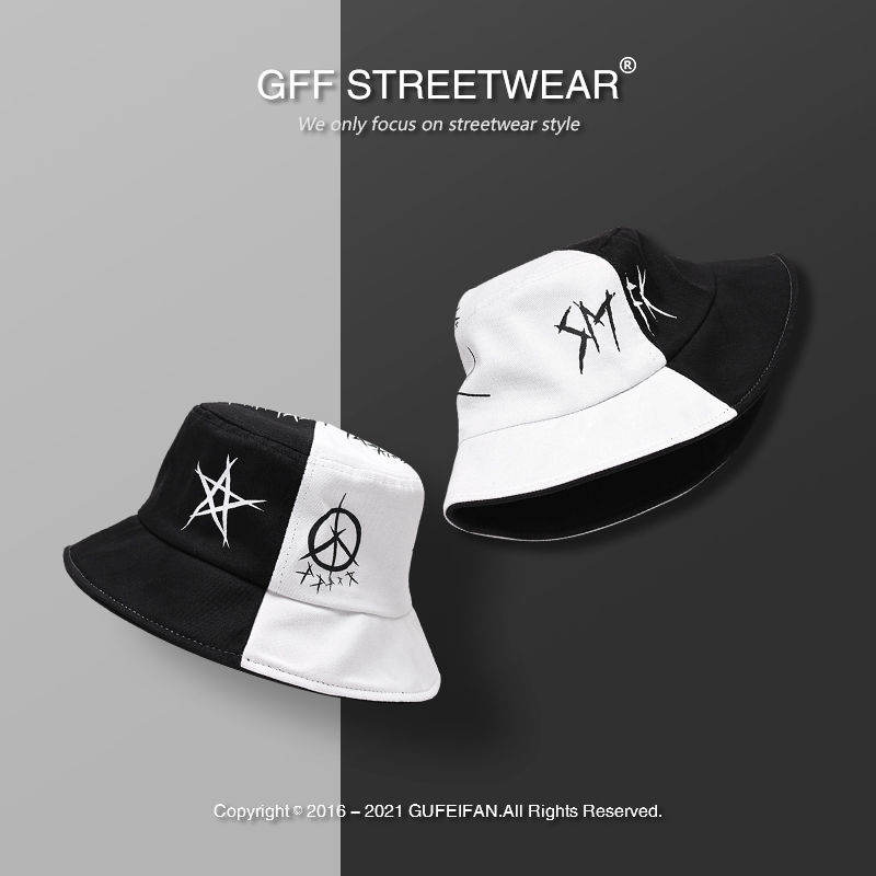 【気質アップ】帽子 韓国ファッション オシャレ プリント 配色 帆布 人気 カッコイイ ストリート系