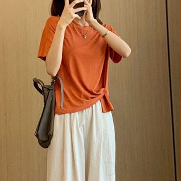 オレンジTシャツ/単品