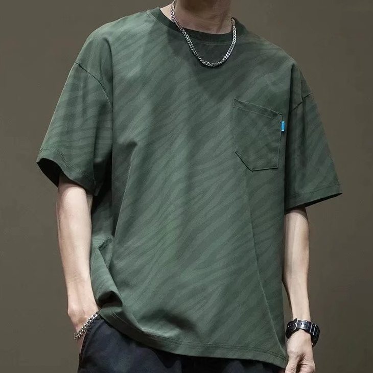 Tシャツ・POLOシャツファッションなしシンプル無地プルオーバー半袖一般ポリエステル夏 服一般韓国ファッション オシャレ 服ラウンドネック
