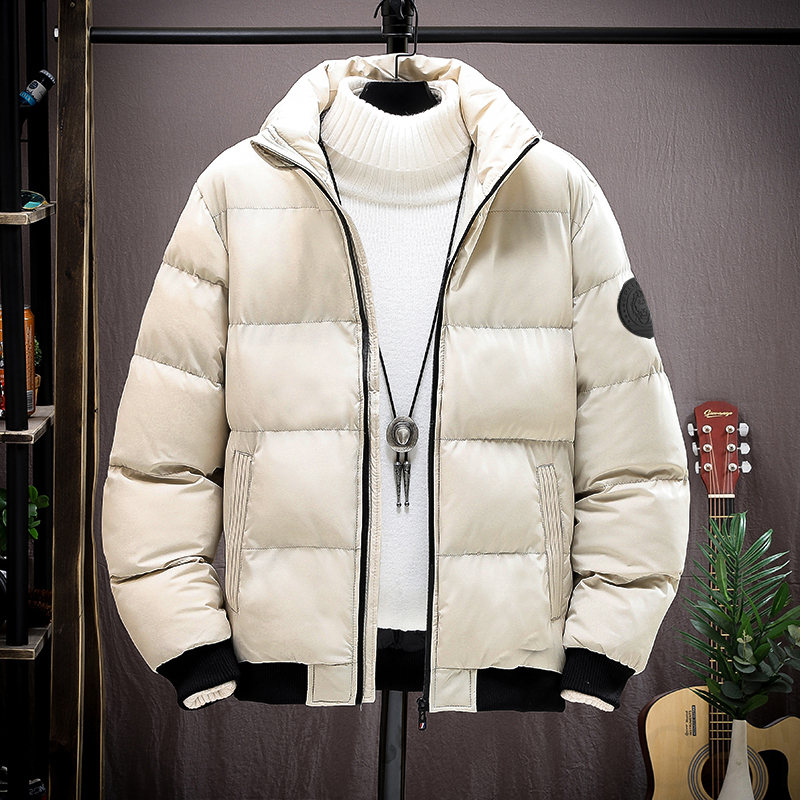 【今季マストバイ】 全4色 綿コート ファッション カジュアル 定番 厚手 無地 ジッパー 秋冬 メンズ 綿コート