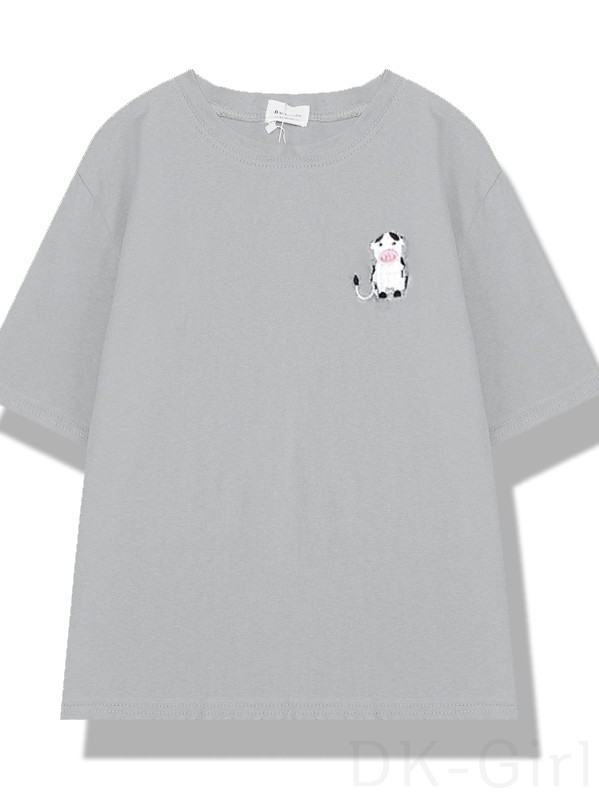 【単品注文】グレー/Tシャツ
