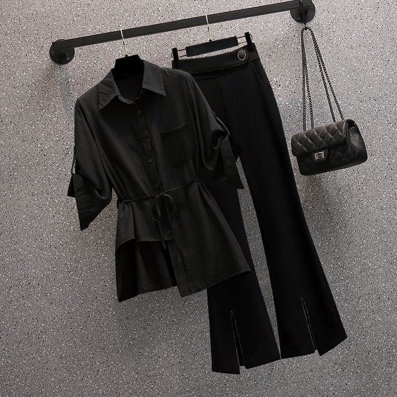 ブラック/シャツ+ブラック/パンツ