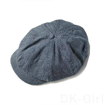 【Designer Pick】帽子 韓国ファッション オシャレ 服 秋冬 メンズ ポリエステル なし 無地 ストライプ柄